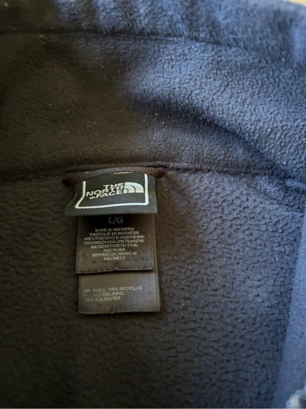 North face mens micro fleece jacket Large